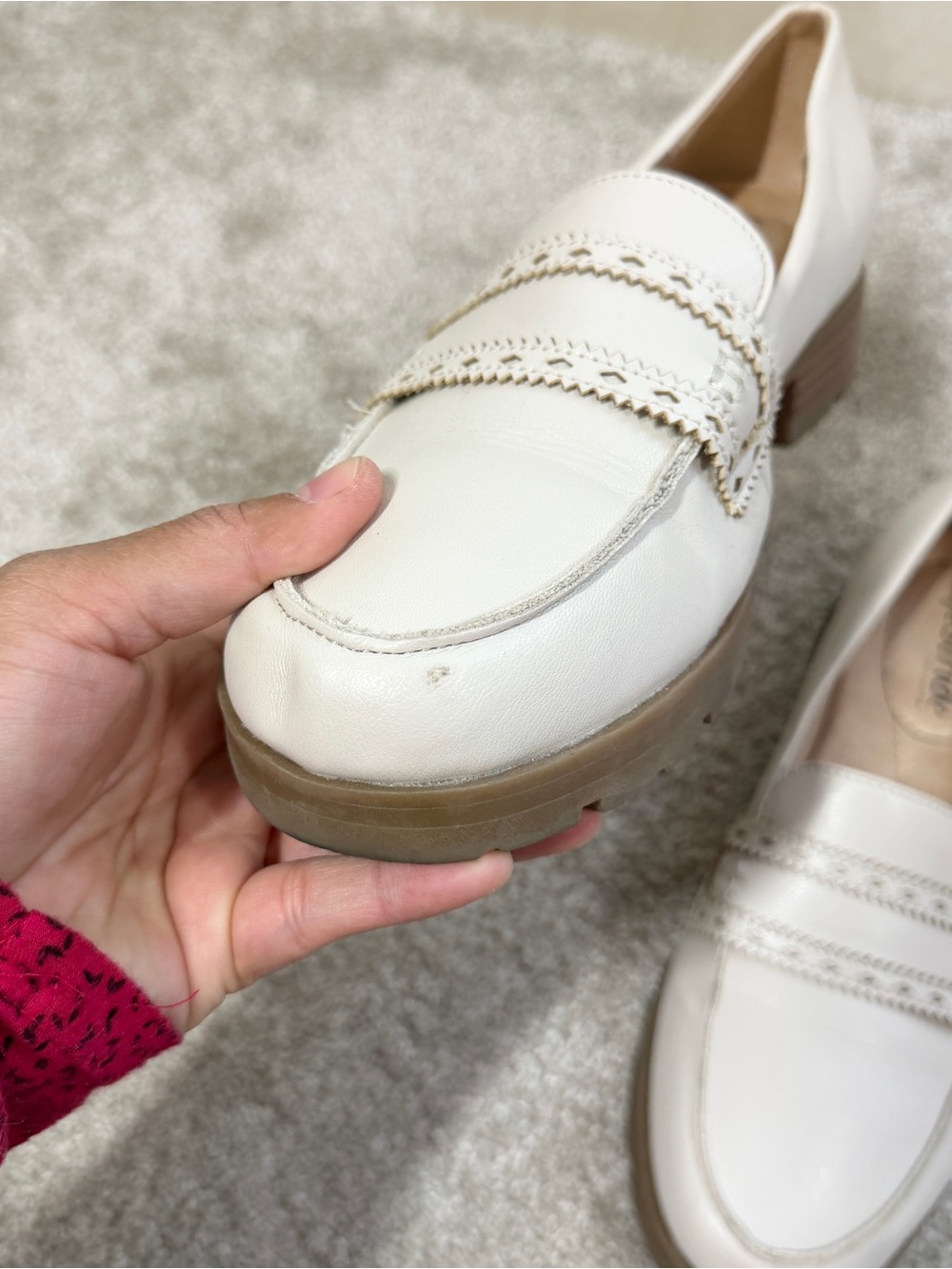 Life Stride Women’s London Loafers Slip On Shoes Comfort in Bone White 7 - Picture 13 of 13